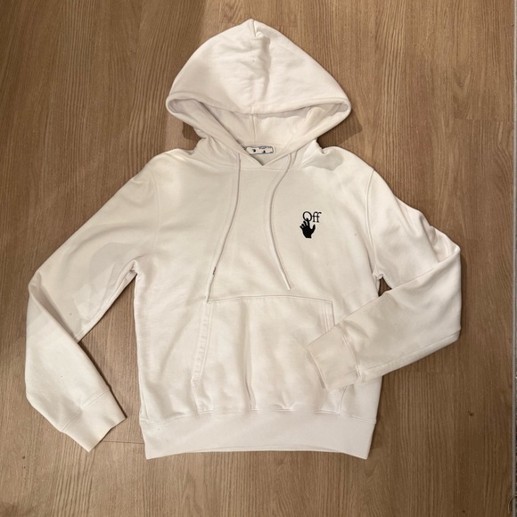 Off-White White Degrade Arrows Hoodie - Picture 2 of 13